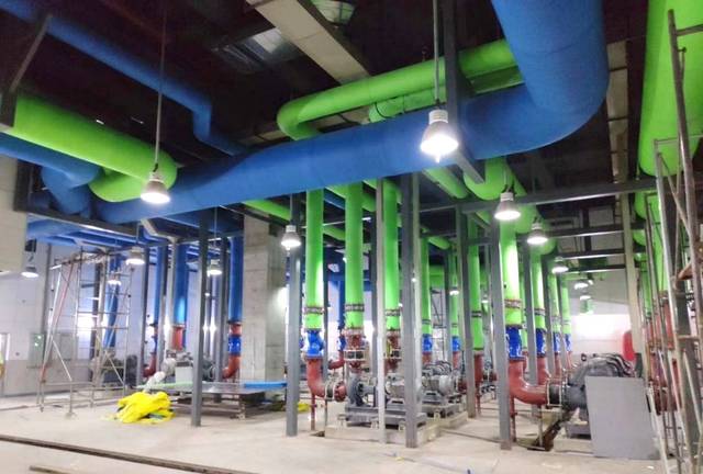 潤地精工|太原萬象城制冷機(jī)房--骨子里的&ldquo;蓬皮杜文化中心&rdquo;